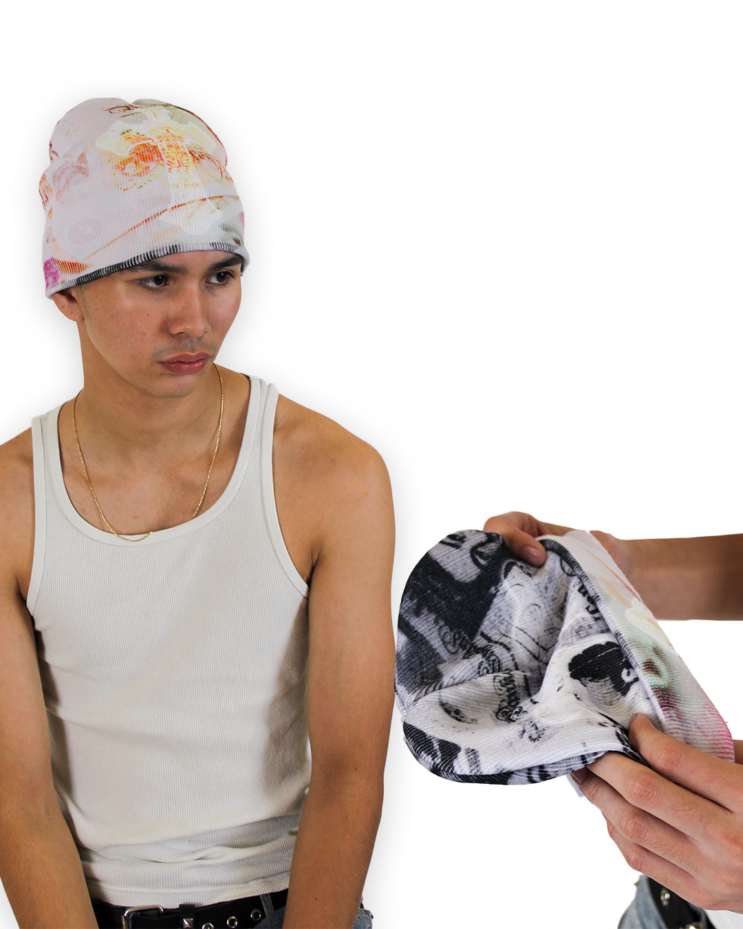 Reversible Pound Beanie